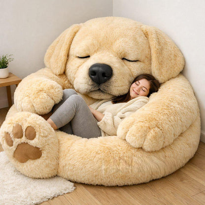 🔥Save up to 49% OFF ends soon🌟🐶 Fluffy dog sleeping bag– Soft, Warm & Purrfectly Cozy😴💤